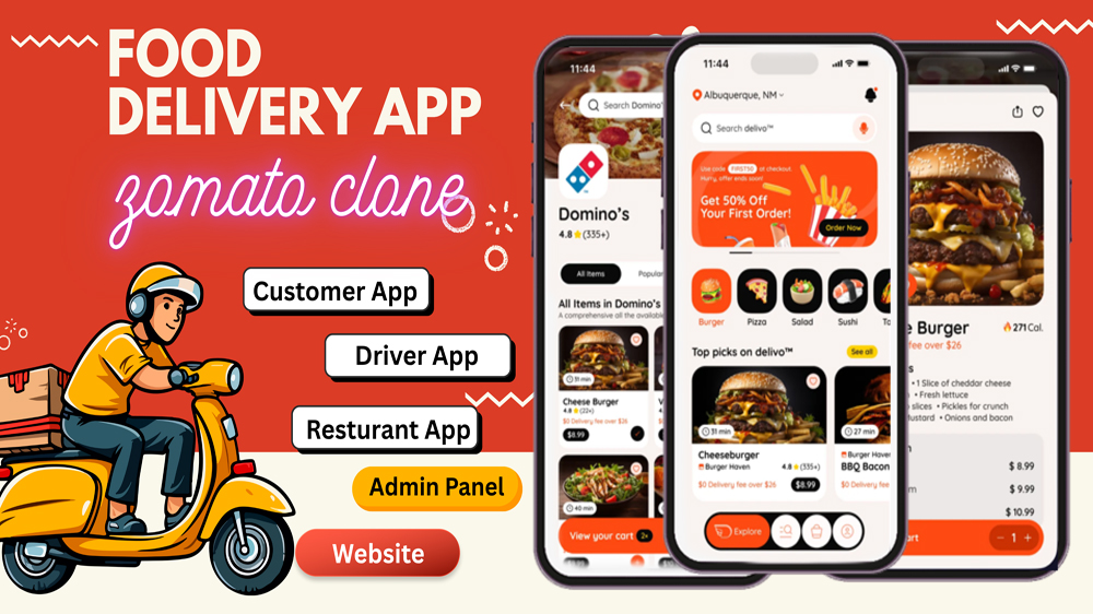 Food Delivery (zomato clone)